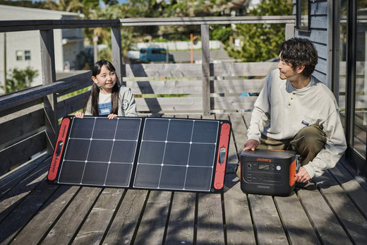 Jackeryソーラーパネル(JS-80A/JS-100F/JS-100D/JS-200D)が各ポータブル電源との接続方法