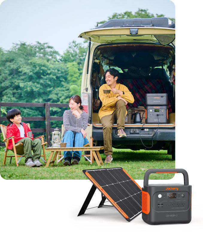 リン酸鉄リチウムイオン電池を採用したポータブル電源