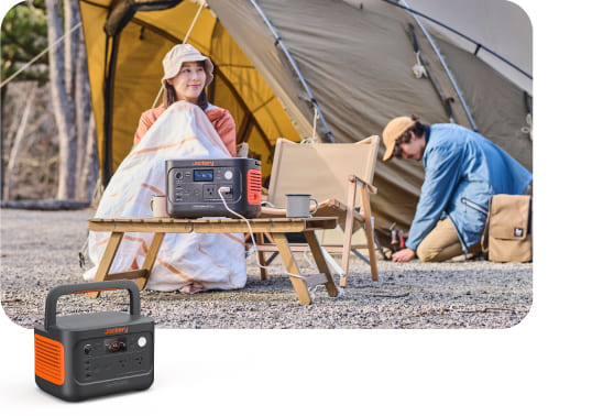 ポータブル電源キャンプおすすめ:Jackery ポータブル電源 600 Plus