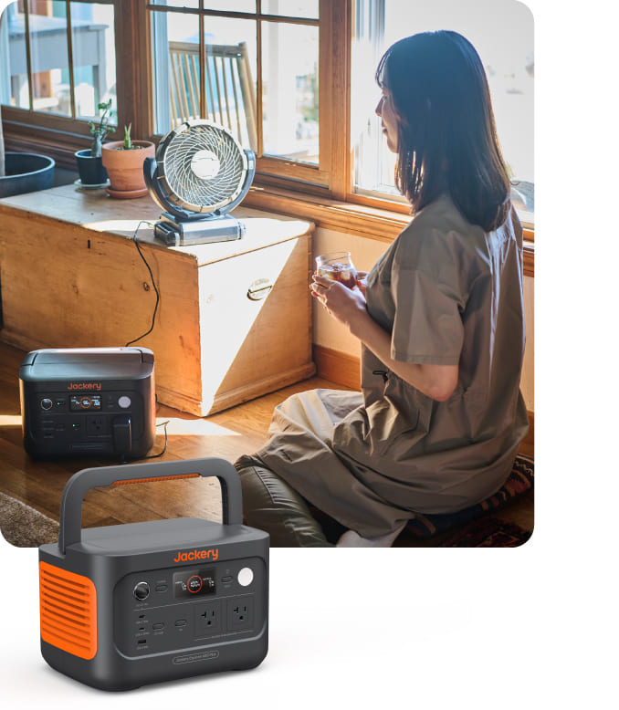 小型ポータブル電源おすすめ:Jackeryポータブル電源600Plus