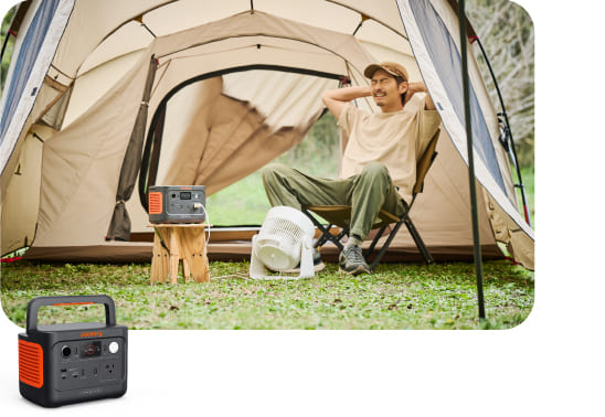 ポータブルバッテリーキャンプおすすめ:Jackery ポータブル電源 240 New
