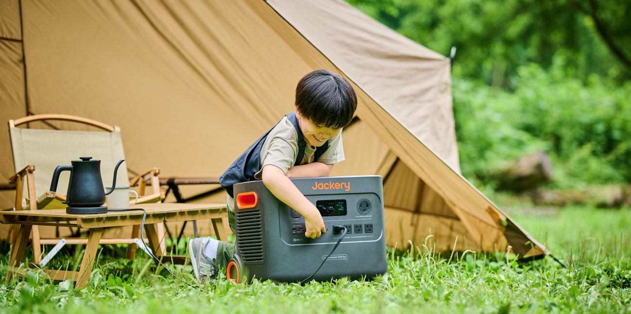 安全性の高いキャンプ用ポータブル電源
