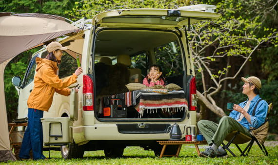 小型ポータブル電源の使い道-車中泊
