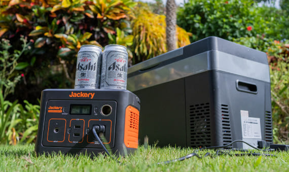 小型ポータブル電源の使い道-アウトドア