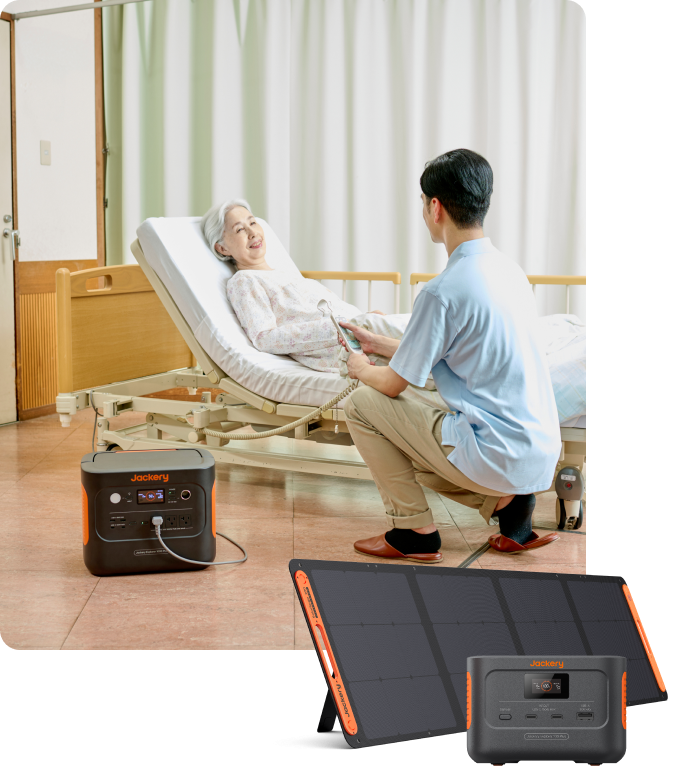 介護施設におすすめのソーラー発電機-1000Plus