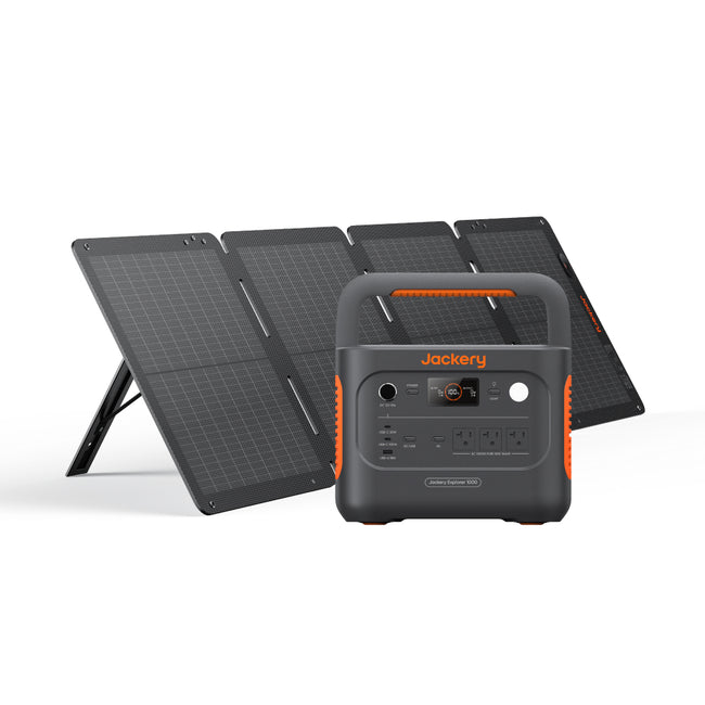 Jackery Solar Generator 1000 New 100W ポータブル電源 ソーラーパネル
