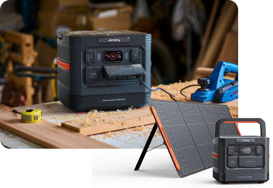 防水・防塵対応のリン酸鉄ポータブル電源