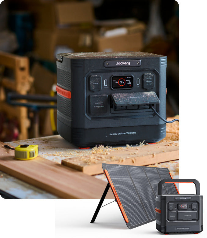 防水・防塵対応のリン酸鉄ポータブル電源