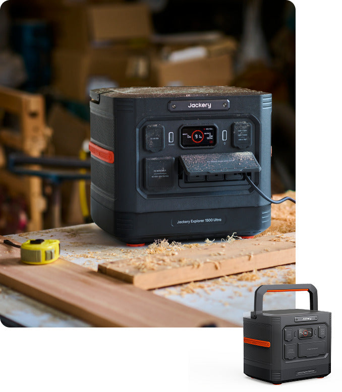 大容量で防水・防塵対応のポータブル電源