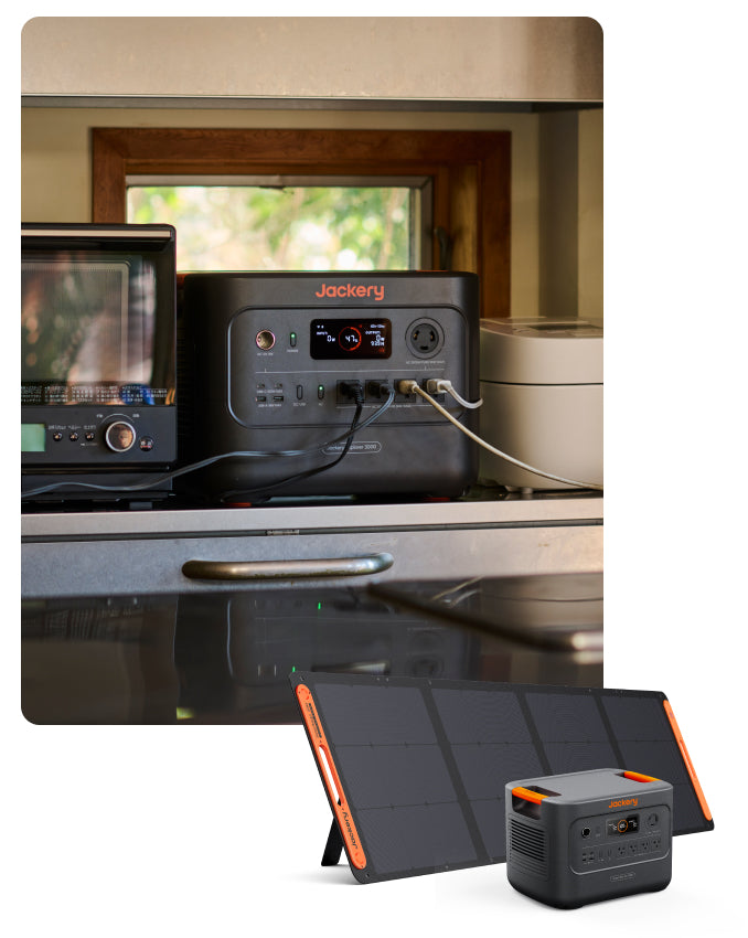 Jackery ポータブル電源 3000 New セット