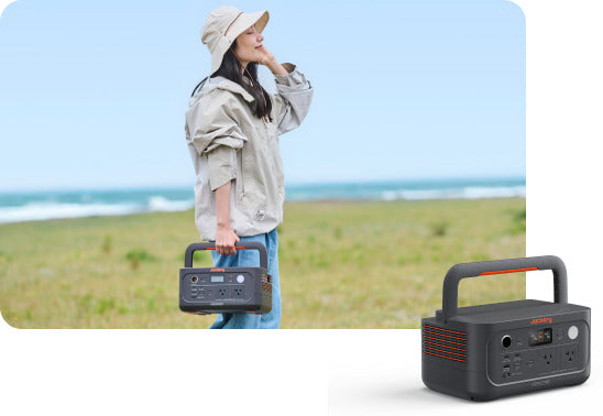 小型でコンパクトなポータブル電源おすすめ:Jackery 500New