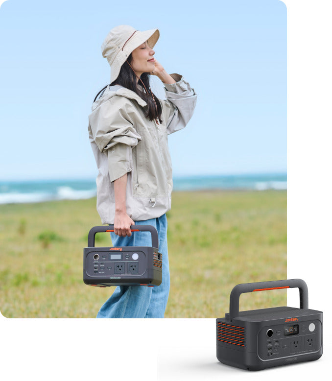 小型でコンパクトなポータブル電源おすすめ:Jackery 500New