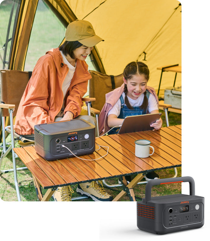 キャンプにおすすめのポータブル電源:Jackery 500New