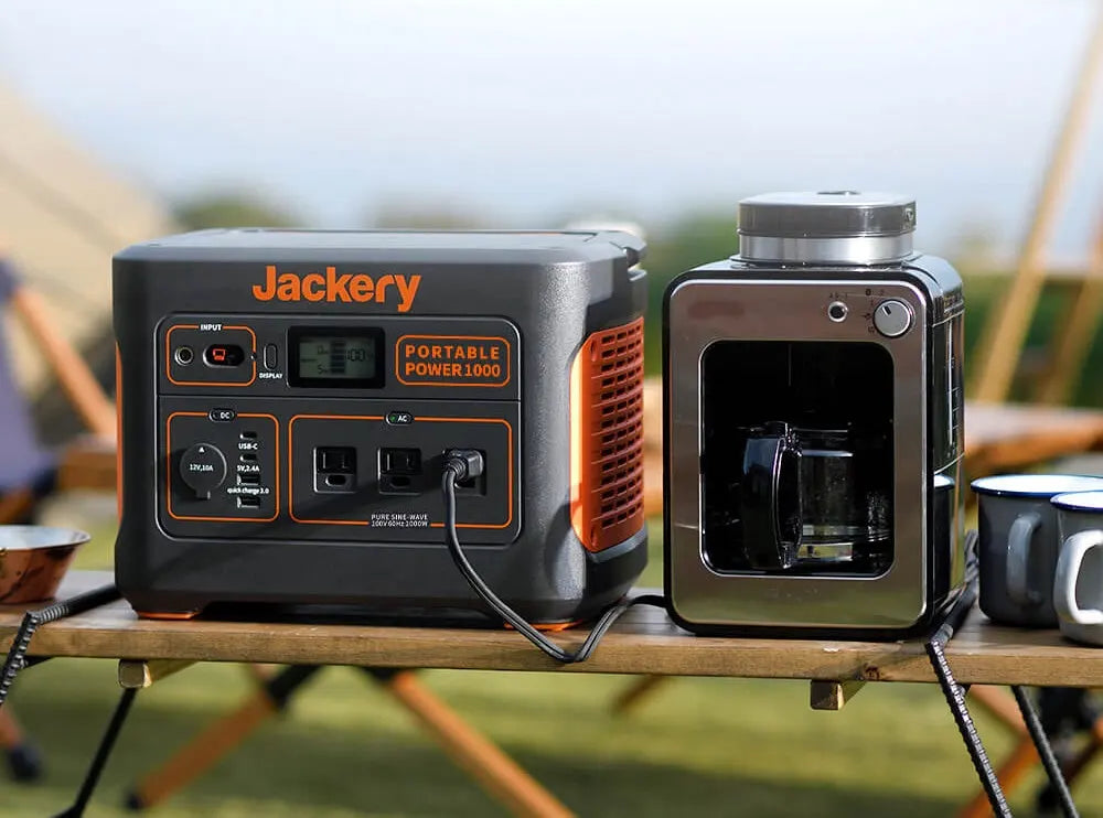 複数の出力ポートを搭載しているJackeryポータブル電源1000