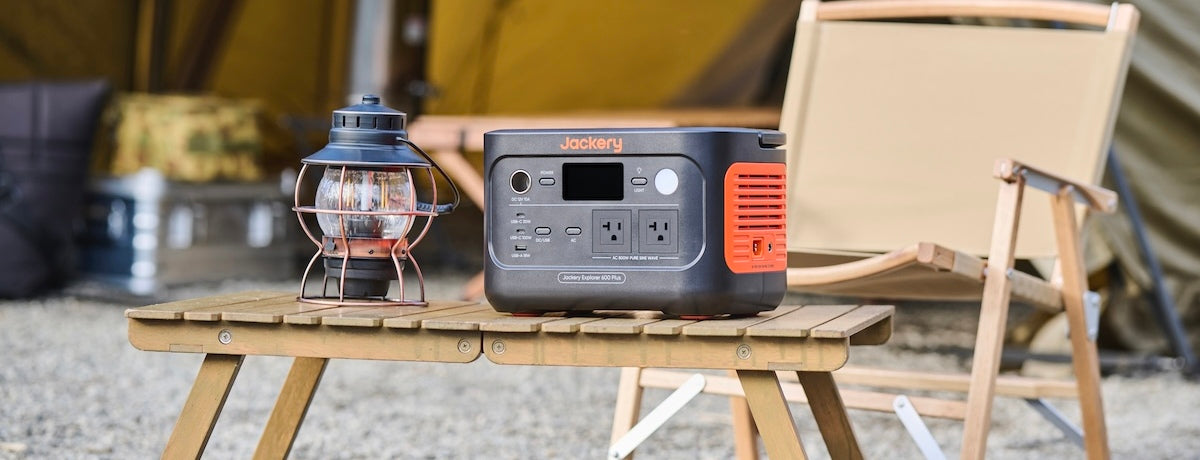 安心のJackeryポータブル電源600PLus