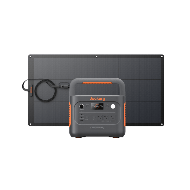 Jackery Solar Generator 1000 New 100W ポータブル電源 ソーラーパネル