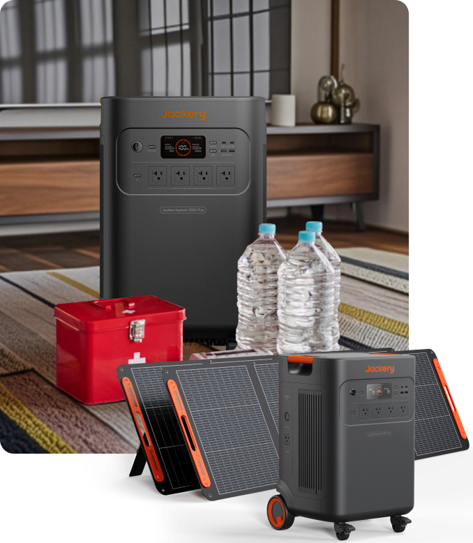業務用の非常用電源のおすすめ:Jackery Solar Generator 5000 Plus