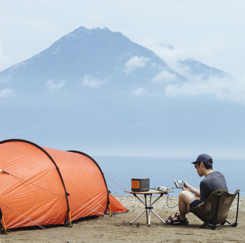 使い道はアイデア次第!小型ポータブル電源は1年を通して大活躍!