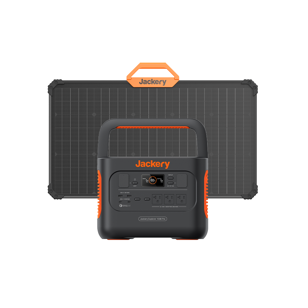 Jackery Solar Generator 1000 Pro 80Wポータブル電源セット – Jackery