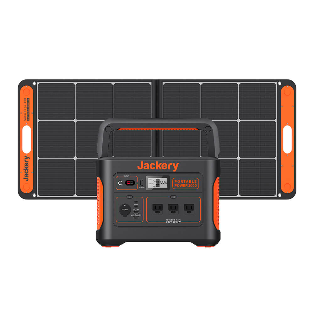 予約販売・3月下旬発送予定】Jackery Solar Generator 1000 ポータブル