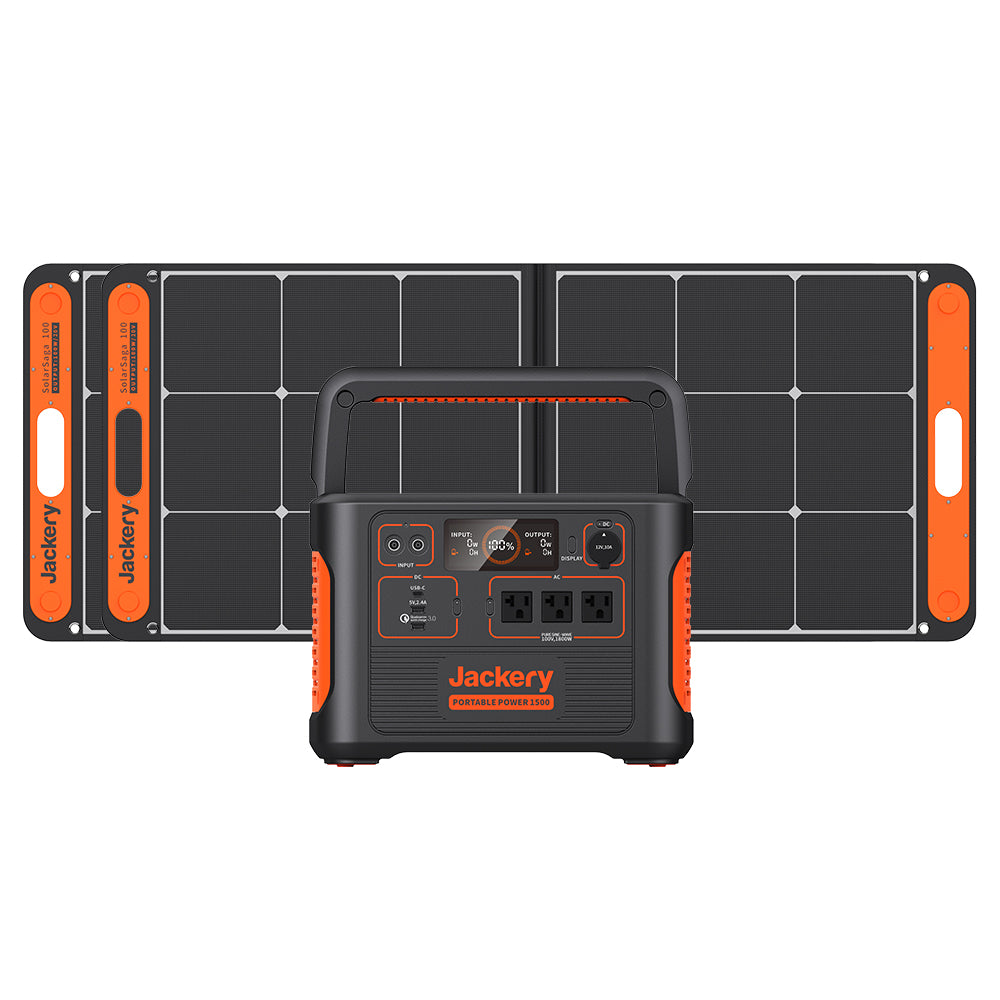 Jackery Solar Generator 1500 ポータブル電源 ソーラーパネル セット