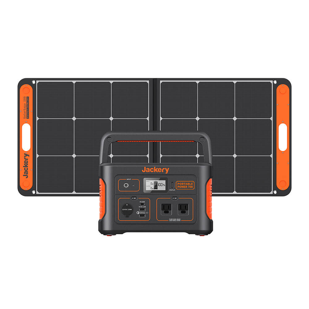 Jackery Solar Generator 708ポータブル電源ソーラーパネル セット ...