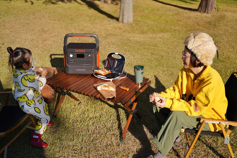 赤ちゃんのキャンプ