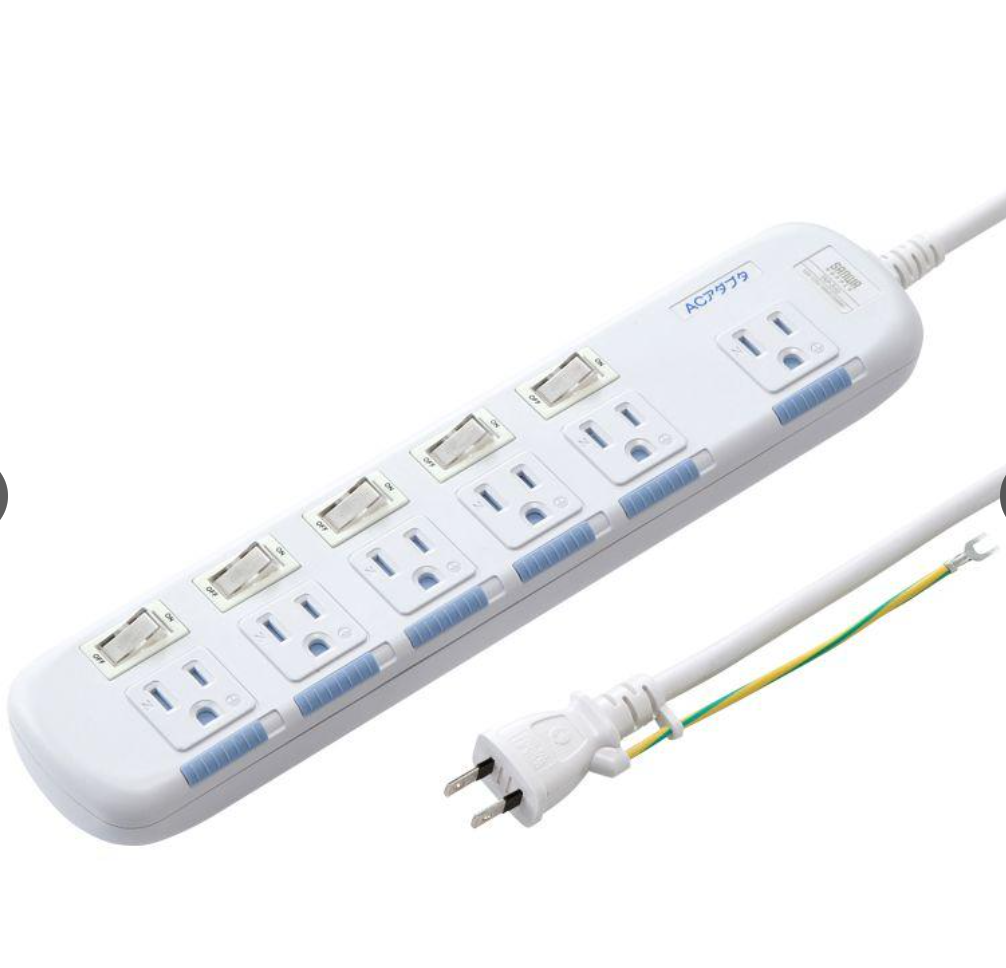 冷蔵庫 延長 コード 1500w