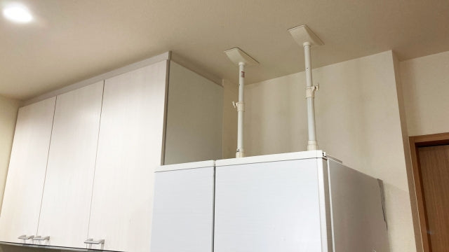 冷蔵庫に突っ張り棒をしても大丈夫？大地震にも耐えられる突っ張り棒5選