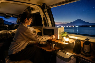 車中泊に電子レンジは必要？メリットとおすすめのモデルをくわしく解説！