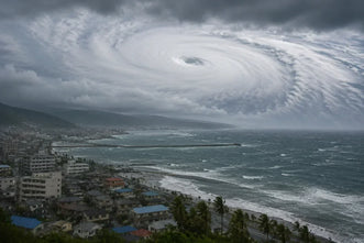 台風一過の意味と使い方｜なぜ晴れる？台風一過とはならないケースも解説