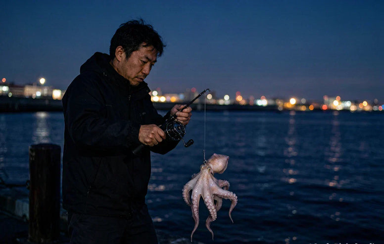 タコの夜釣りガイド！時期・時間帯や5種類の仕掛け・タックルの種類も解説
