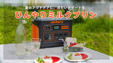 冷たいデザート、ひんやりミルクプリン