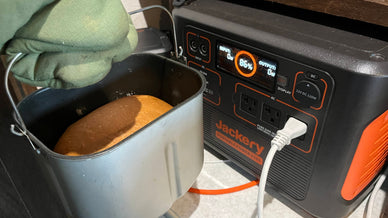 【普段使い】絶品！ 太陽のパンをポータブル電源で作ってみた