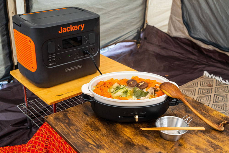 カンタン・人気のキャンプ飯おすすめ6選！安全なジタンプ飯作りを加速するポータブル電源