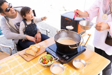 IHクッキングヒーターが使えるポータブル電源5選！必要性や選び方も紹介