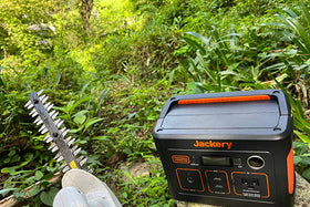 【ポータブル電源の普段使い】雑草刈りがポータブル電源でラクラクに