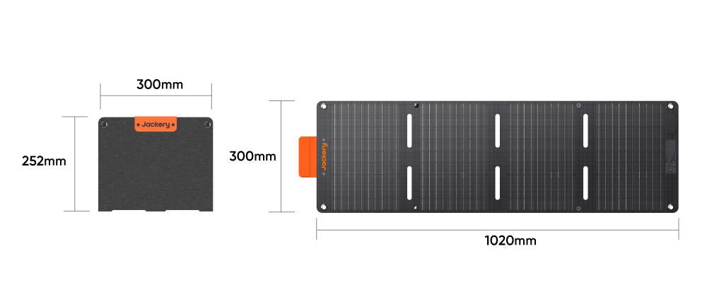 Jackery SolarSaga 40 Mini ソーラーパネル｜高変換効率・防水・防塵