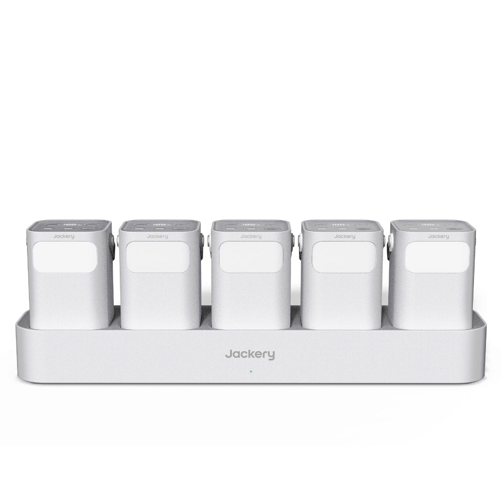 【販路限定】Jackery パワーバンク＆充電ステーション（白）