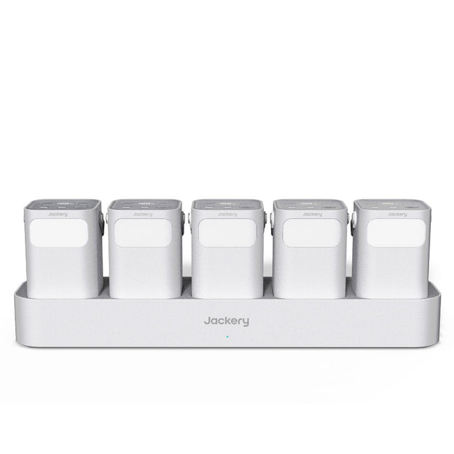 【販路限定】Jackery パワーバンク＆充電ステーション（白）