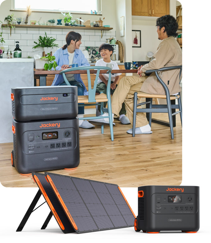 Jackery Solar Generator2000Plusポータブル電源セット