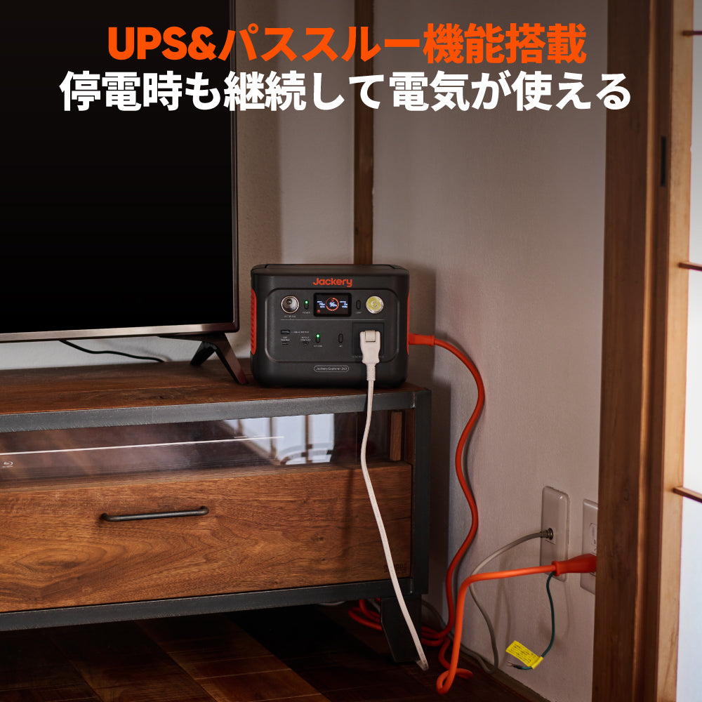 Jackery Solar Generator 240 40W Mini ポータブル電源ソーラーパネル