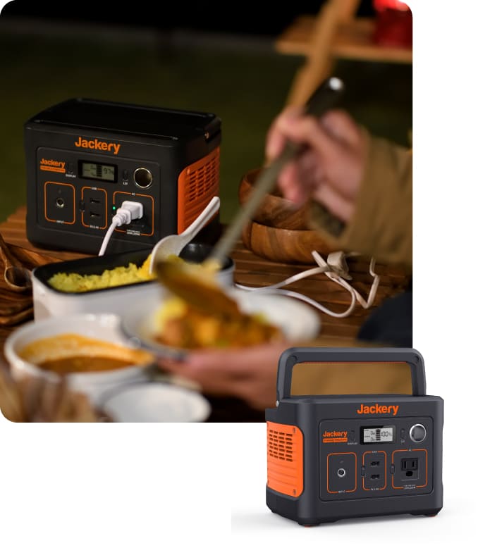 小型ポータブル電源：Jackeryポータブル電源400