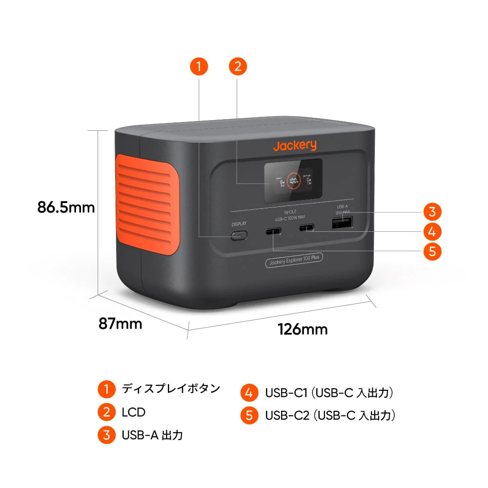 Jackery Solar Generator 100 Plus 40 Air ポータブル電源 ソーラー