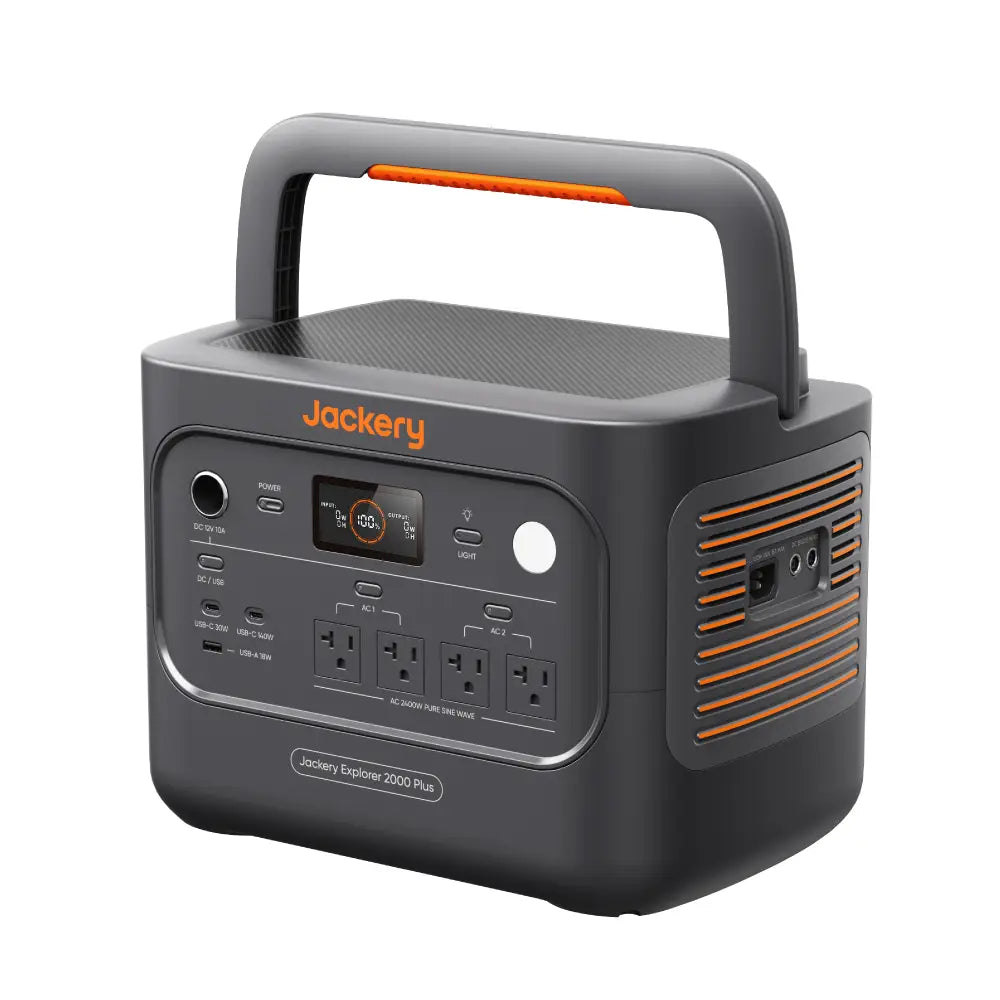 Jackery ポータブル電源 2000 Plus V2|大容量2048Wh・軽量コンパクト Jackery ポータブル電源 2000 Plus V2|大容量2048Wh・軽量コンパクト