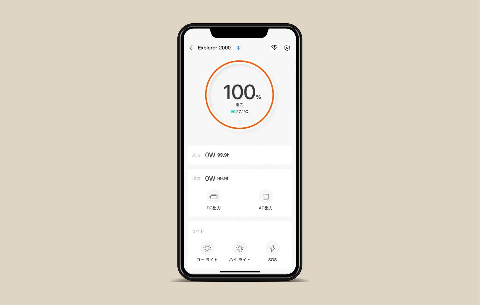 リアルタイムの状態モニタリング