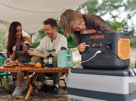 Jackery Solar Generatorの使い方③：家電に給電