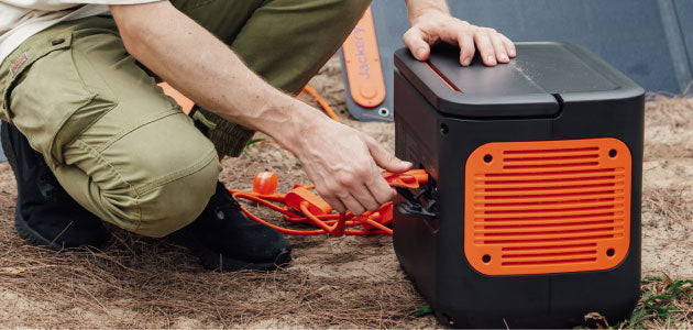 Jackery Solar Generatorの使い方②：太陽光エネルギーを電力に変えてポータブル電源に蓄電