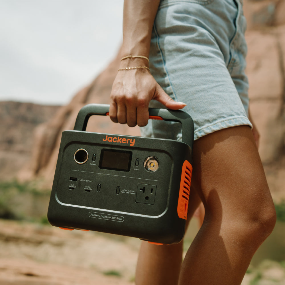 Jackery Solar Generator 300 Plus 100W ポータブル電源 ソーラーパネル セット