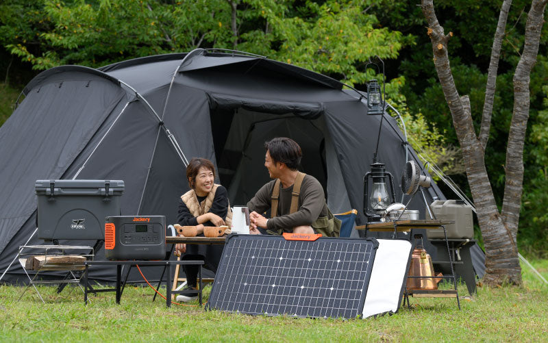 ポータブル電源があれば、キャンプ料理も簡単にできる